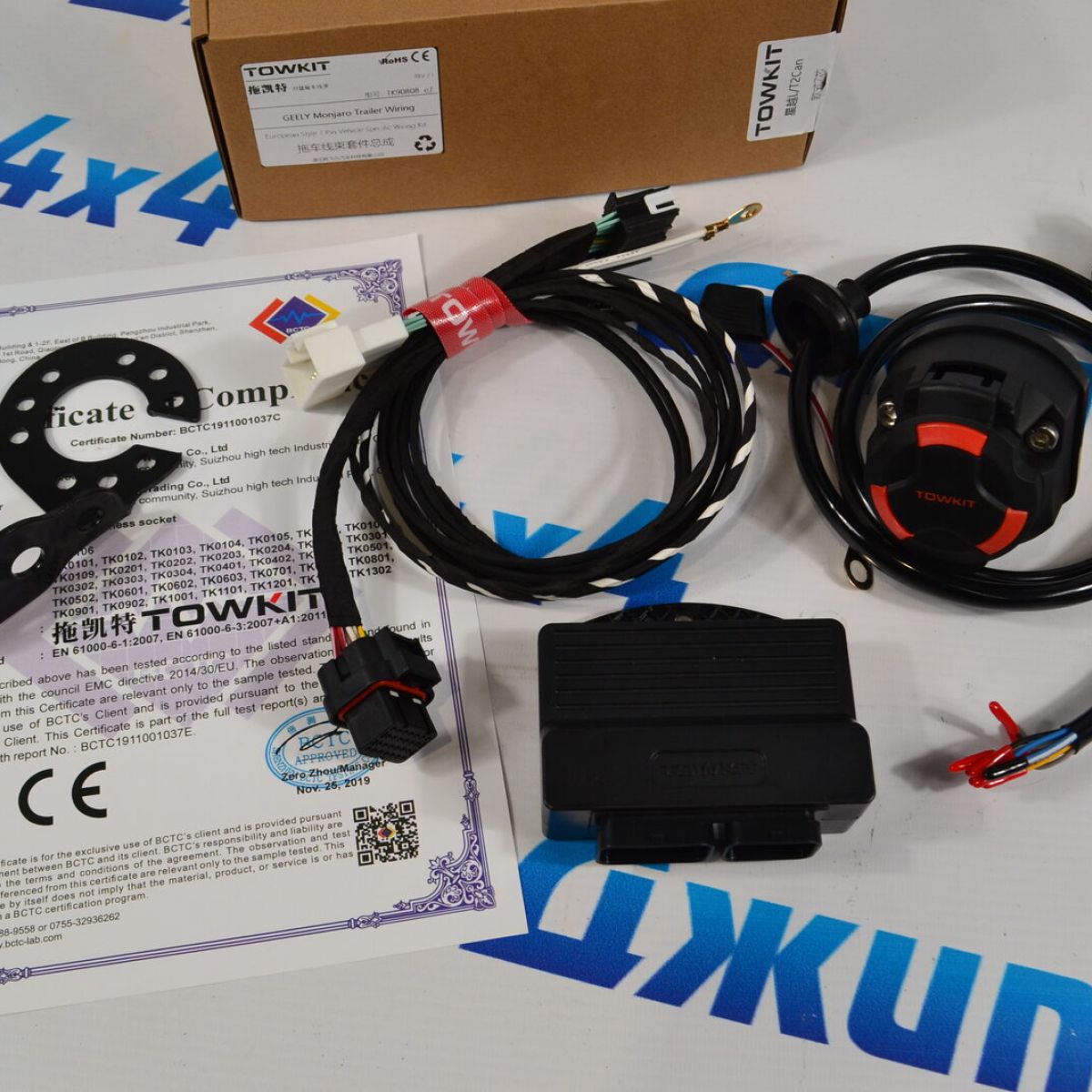 Проводка фаркопа для  GEELY Monjaro TK90808
