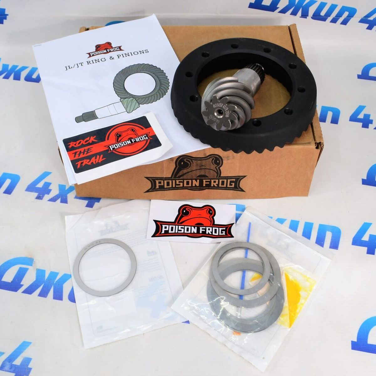 Главная пара переднего моста Jeep Wrangler JL/Jeep Gladiator JT  Dana 44 (M210)/Ratio 4.56 631456