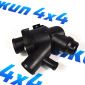 Термостат Jaguar XE X760/Range Rover L405/Range Rover Sport L494 V5.0SC (с корпусом) LR035124