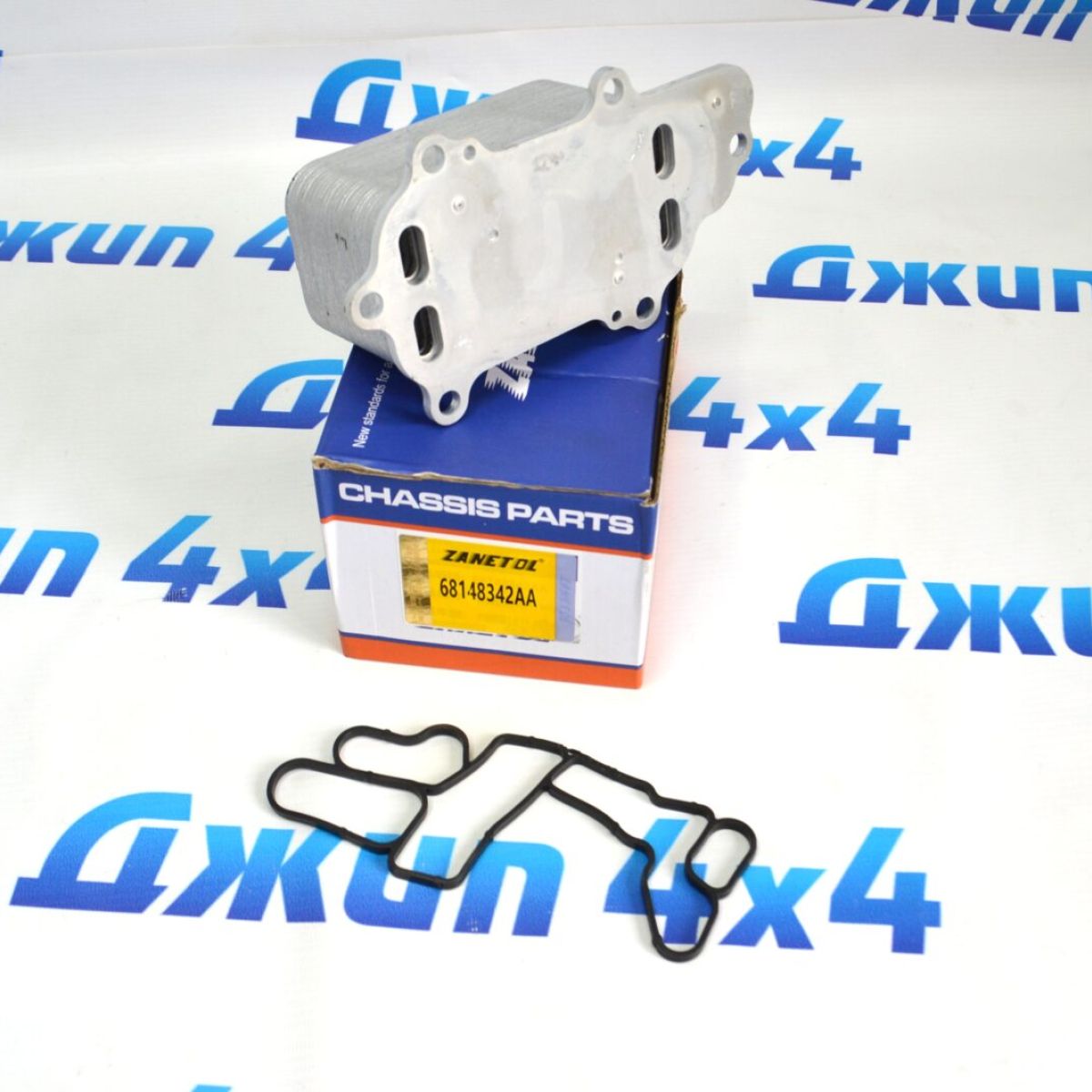 Радиатор масляный-теплообменник Jeep Grand Cherokee WK2 3.0 CRD 68148342AA