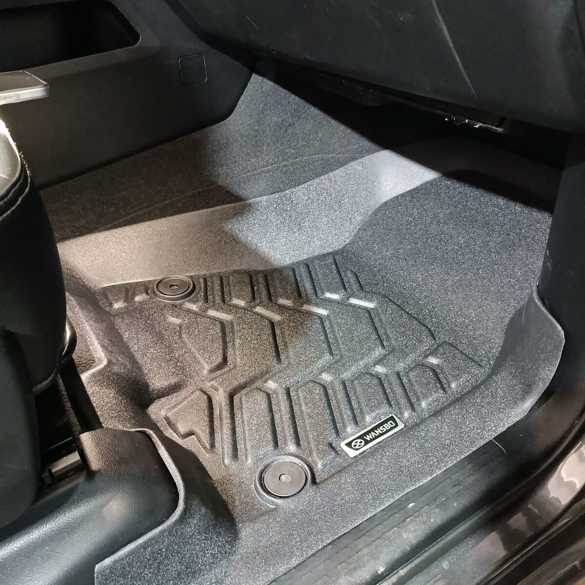 Ковры в салон Dodge Ram 1500 DT без органайзера под задним сиденьем (комплект) 82215421AD