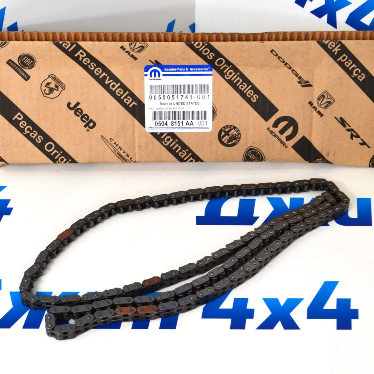 Цепь ГРМ Jeep Wrangler JL/Jeep Cherokee KL/Jeep Compass MP V2.0T 05048151AA