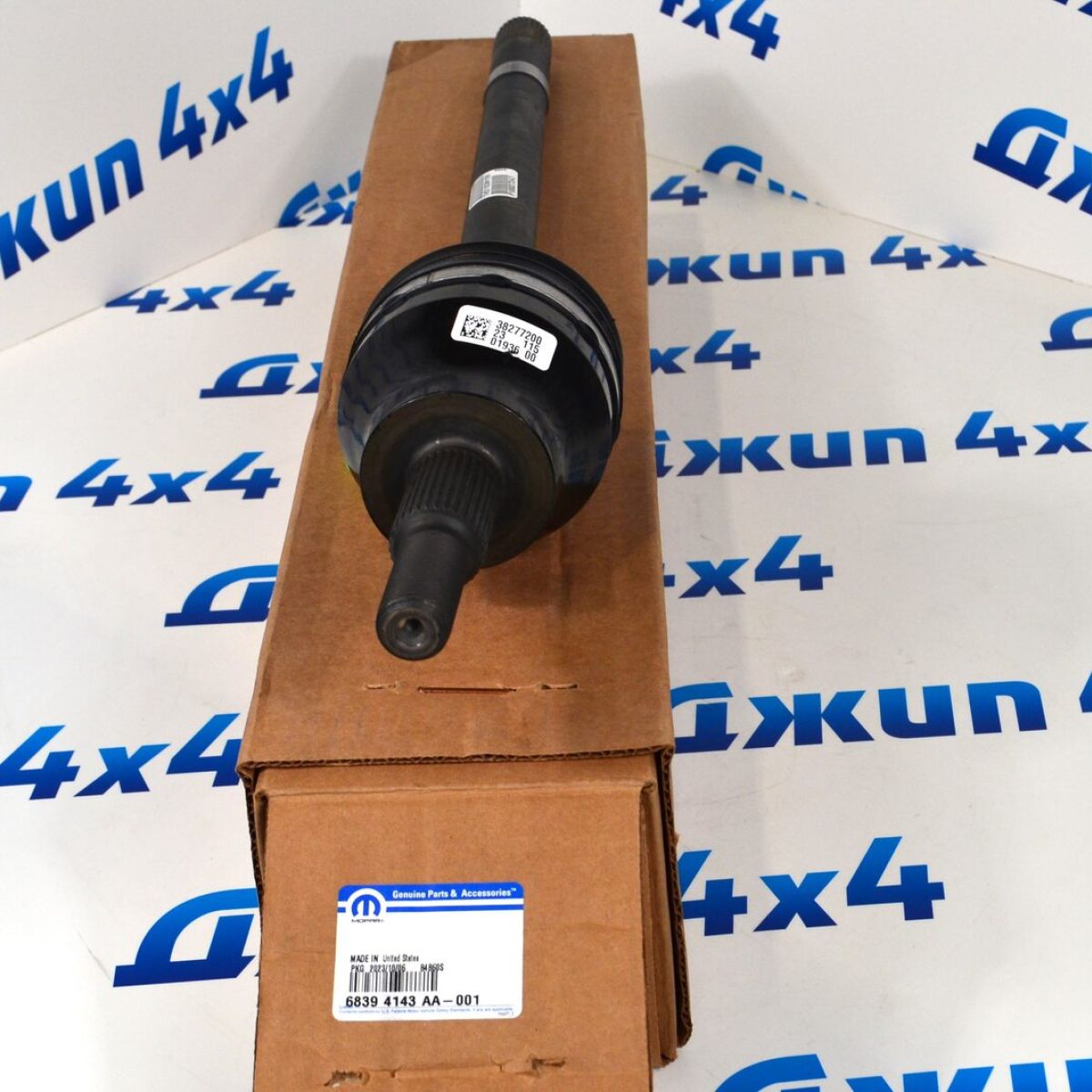 Привод передний Jeep Wrangler JL (левый) 68394143AA