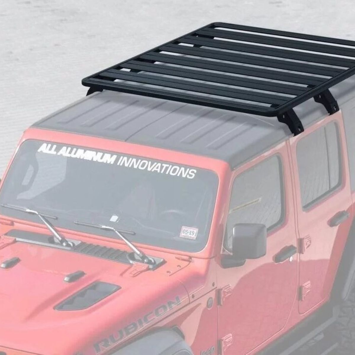 Багажник на крышу Jeep Wrangler JL длина 160см (алюминий) THVE9028
