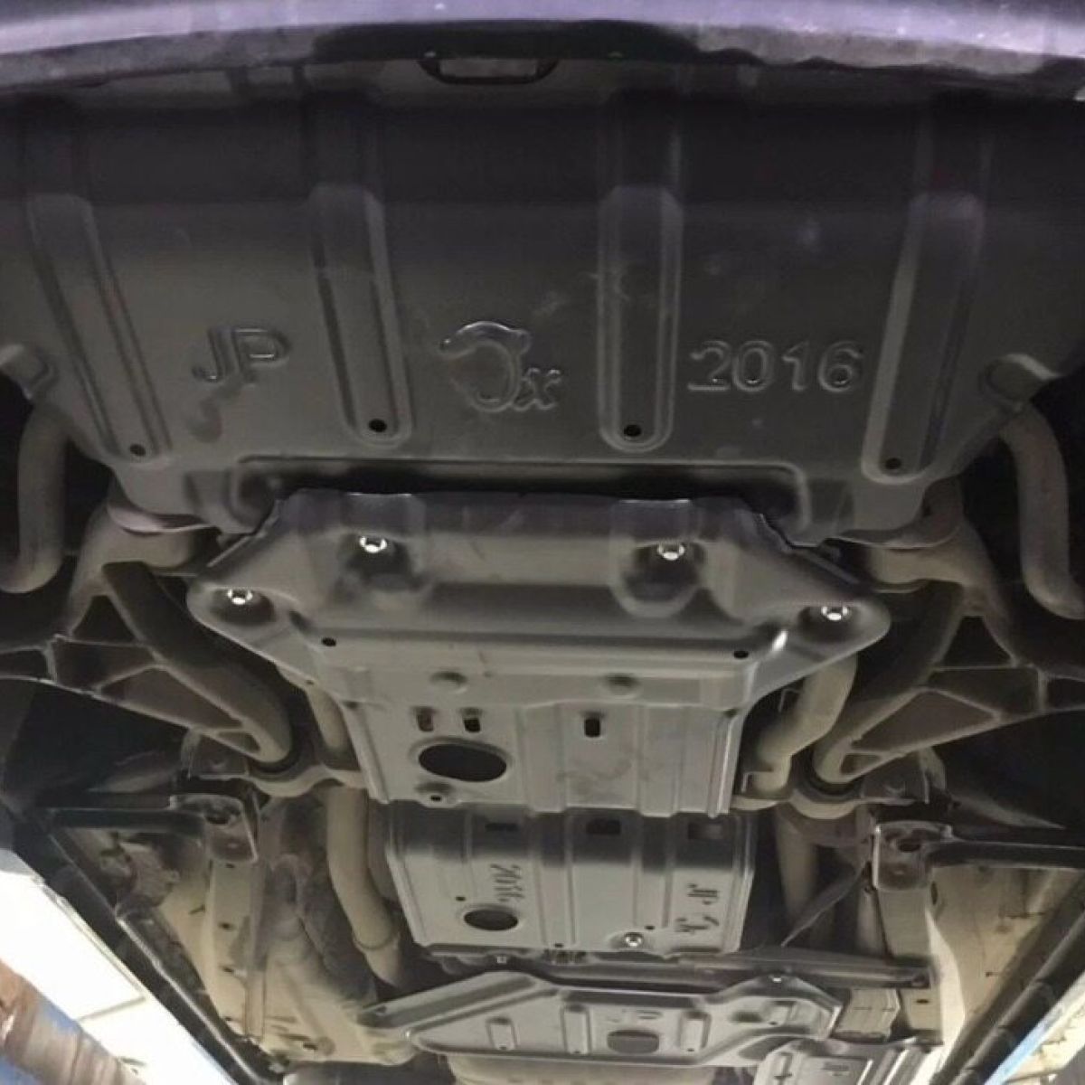Защита днища Jeep Grand Cherokee WK2 (алюминий,комплект) 52124603AD