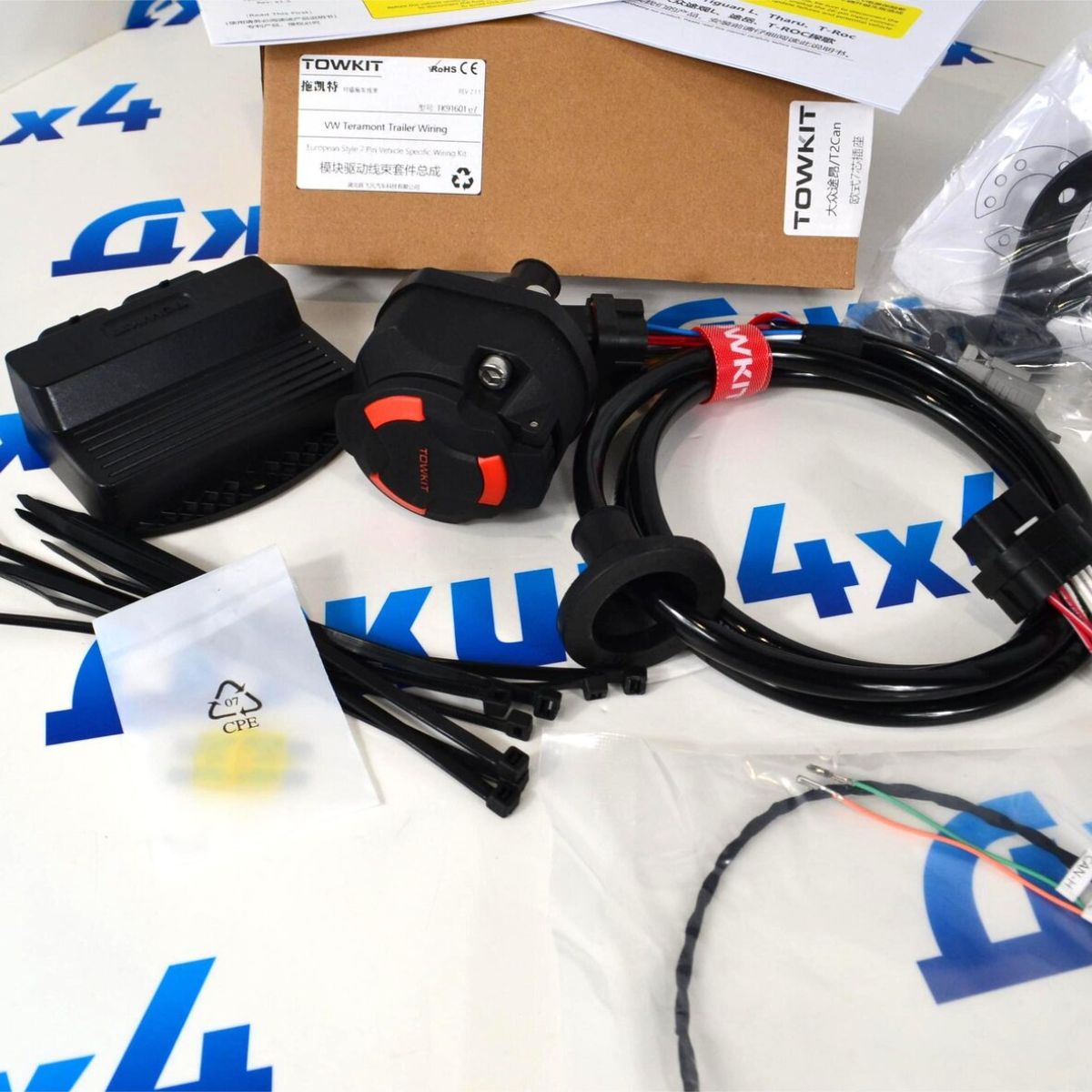 Проводка фаркопа для Volkswagen Teramont TK91601