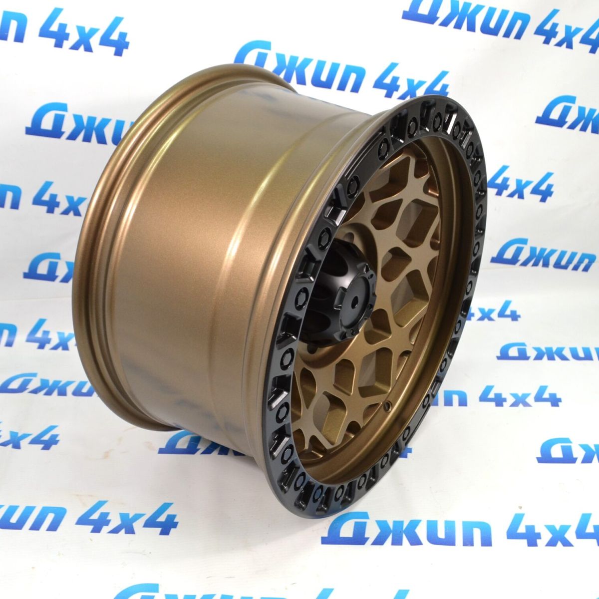 Диск колёсный Jeep Bronze+Matt black lip R17x9/ET0/5x127/DIA71.5 (комплект 5 штук) TXT018