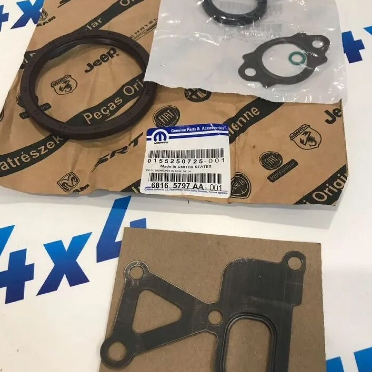 Комплект прокладок двигателя Jeep Cherokee KL/Compass MP/Renegade BU V2.4 Multiair (нижний) 68165797AA