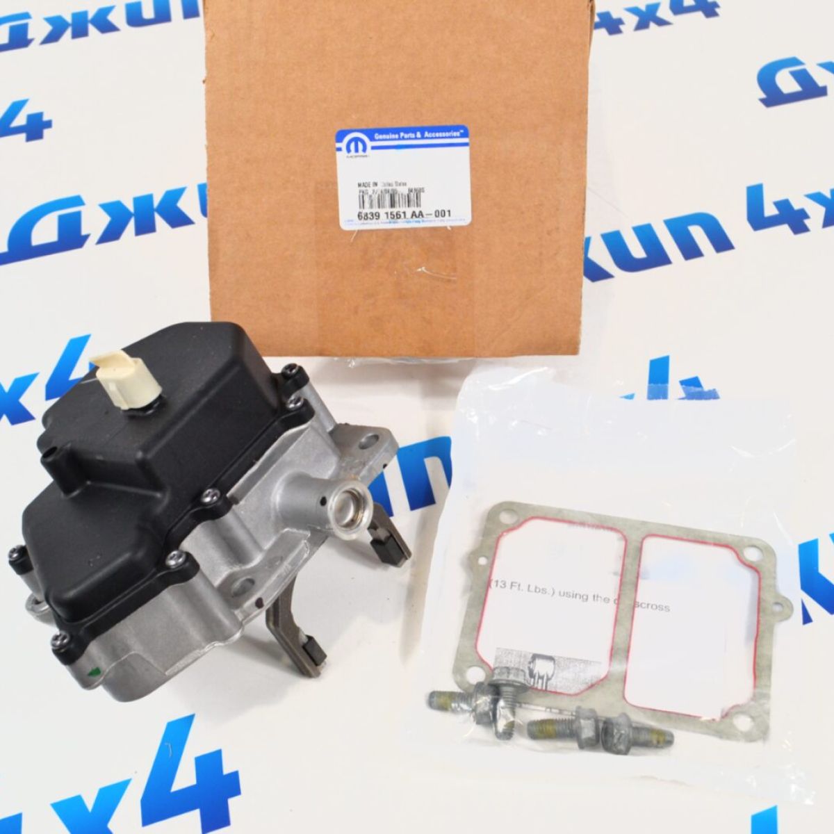 Актуатор блокировки переднего редуктора Jeep Wrangler JL 68391561AA