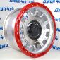 Диск колёсный Jeep 8.5J R17 ET-10 5*127 DIA71.5 /SMF+Red Lip+chrome Rivets F1169