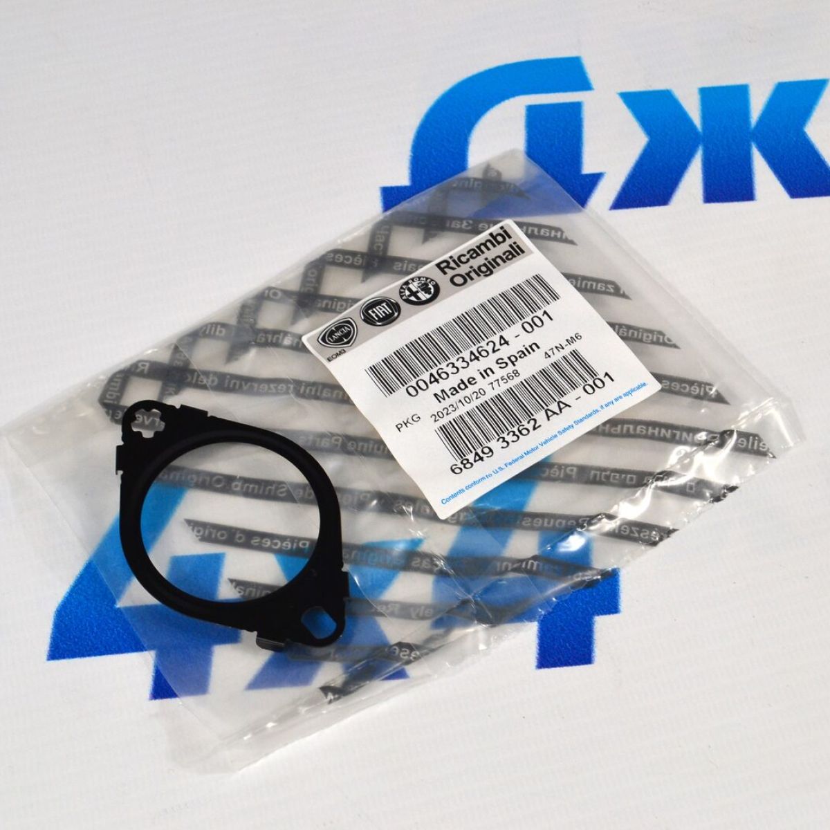 Прокладка клапана EGR Jeep Wrangler JL/Dodge Ram 1500 DT V3.0CRD 2020-2023 68493362AA