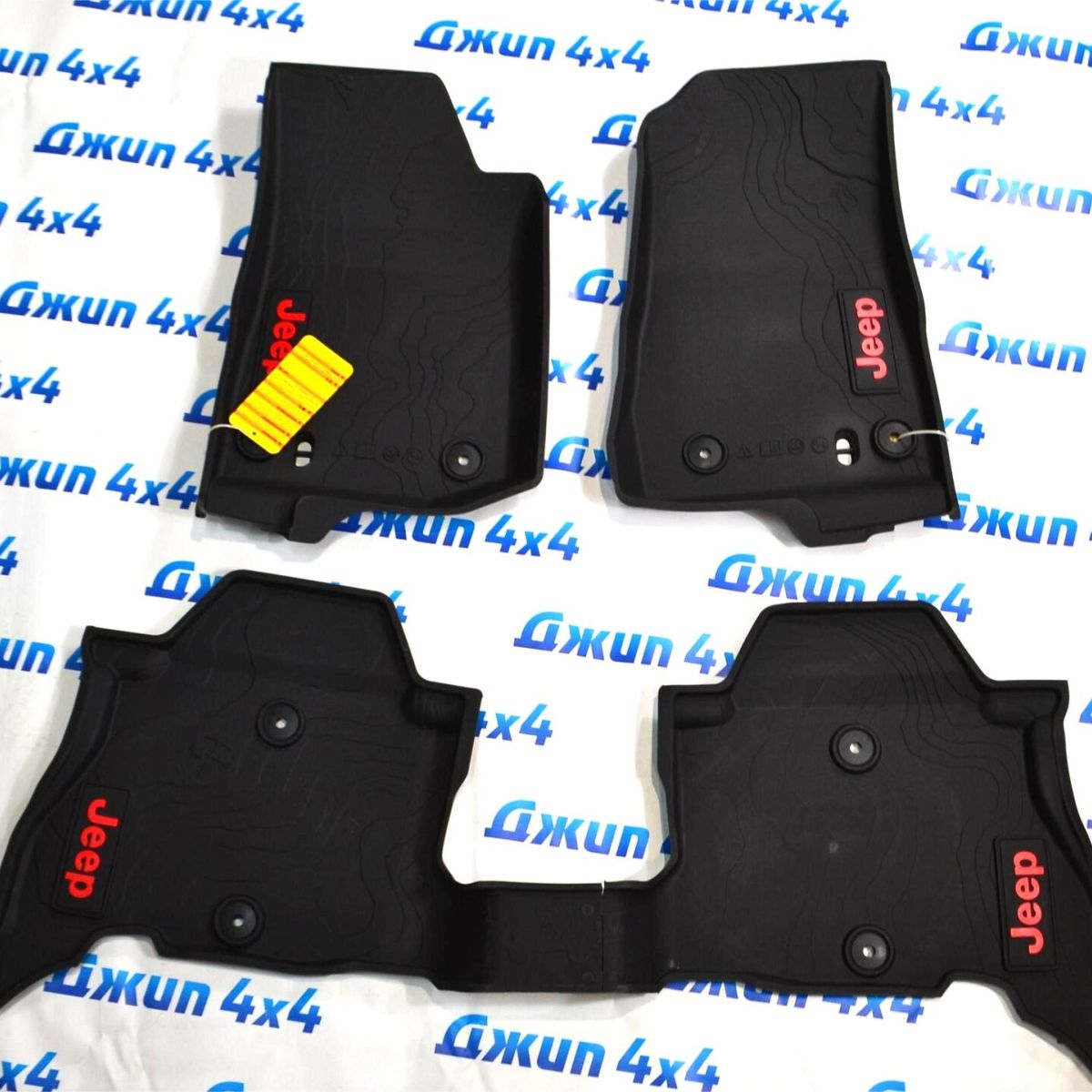 Ковры в салон Jeep Wrangler JL 4XE (комплект) 82216624AA