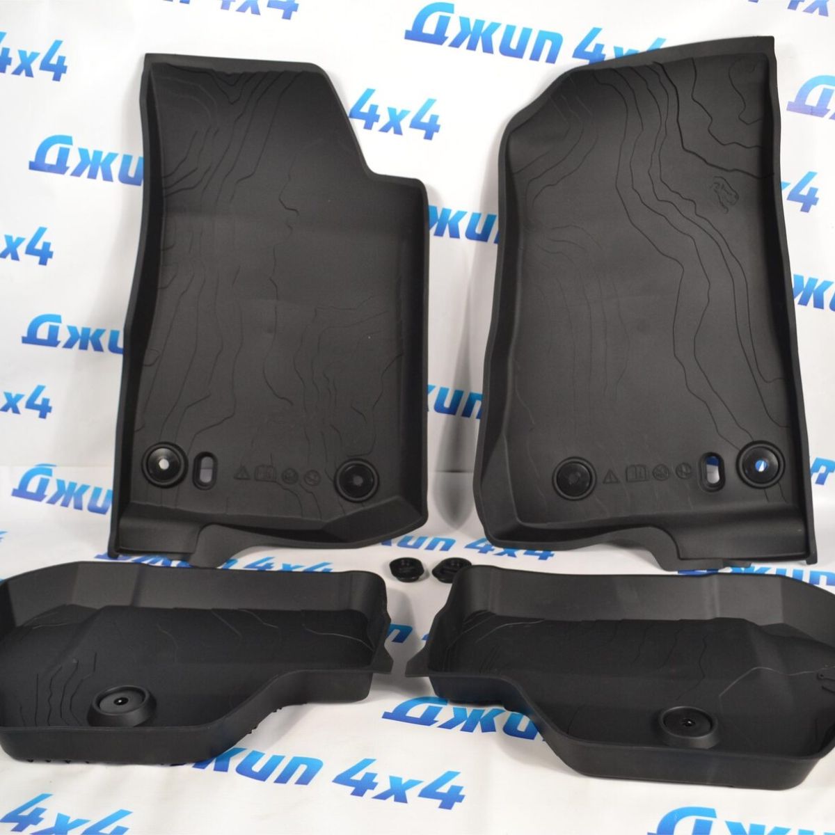 Ковры в салон Jeep Wrangler JL 3 двери 2018- (комплект) 82216625AB