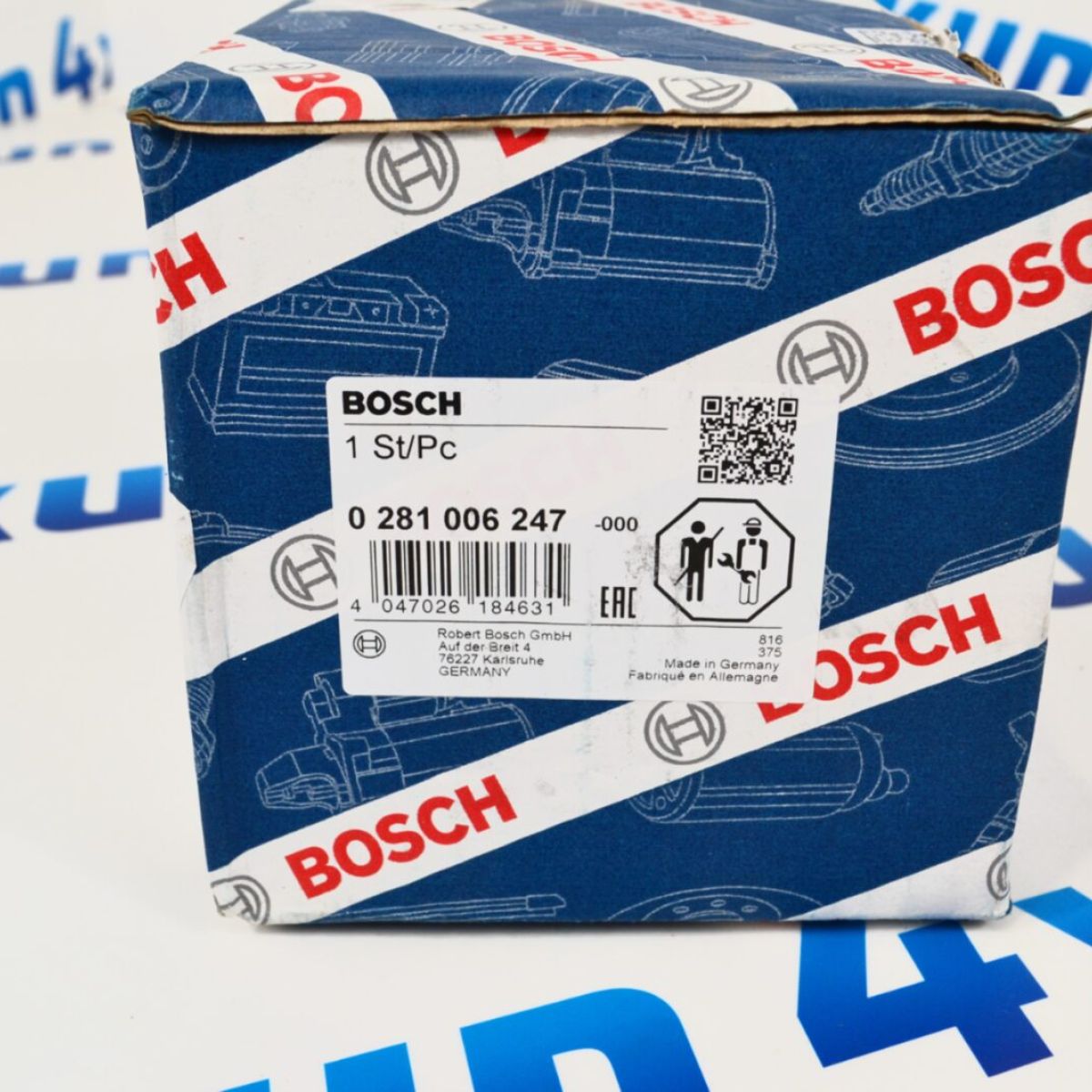Датчик массового расхода воздуха Jeep/Ram V3.0CRD 2011-2021 68069532AA
