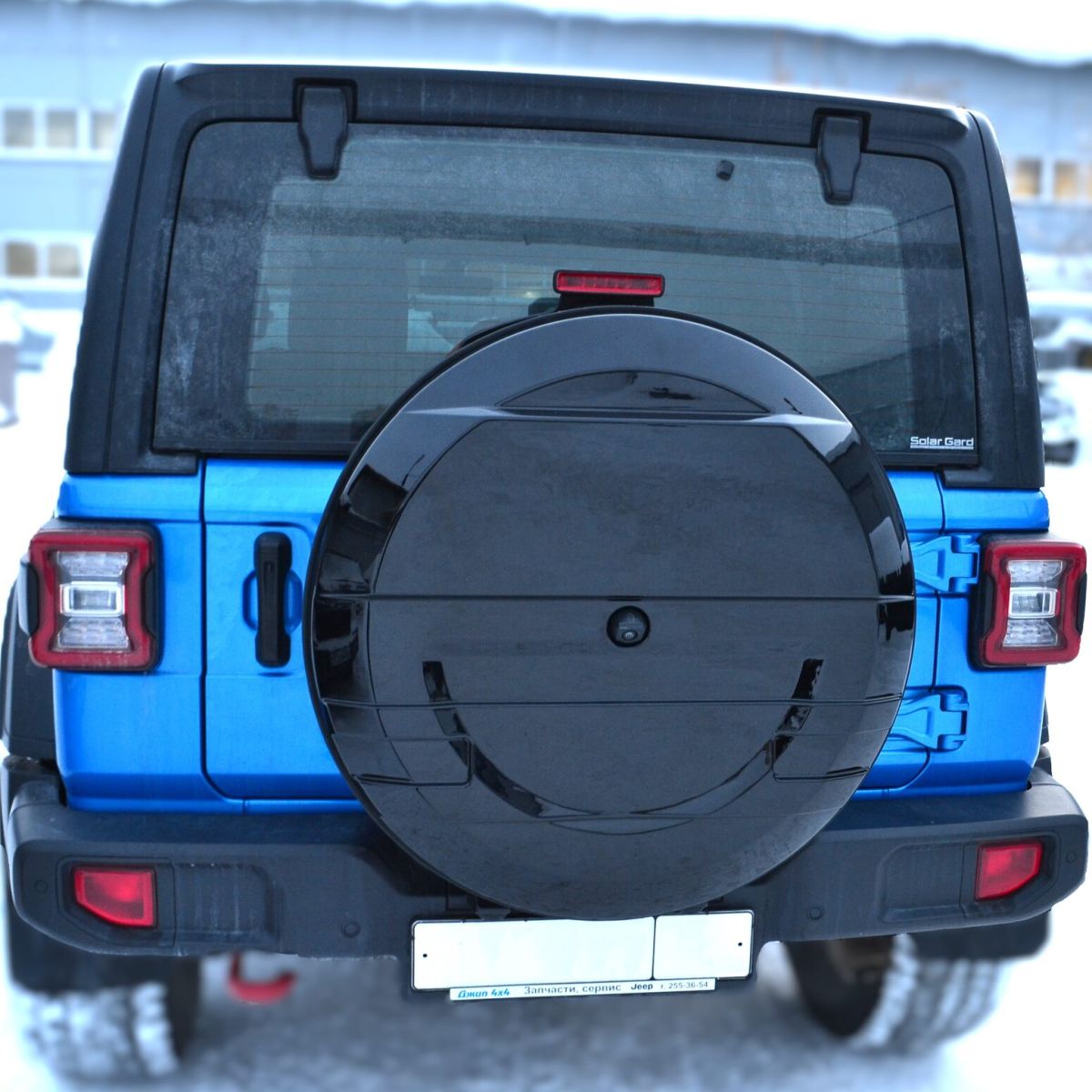 Чехол запасного колеса Jeep Wrangler JL R18