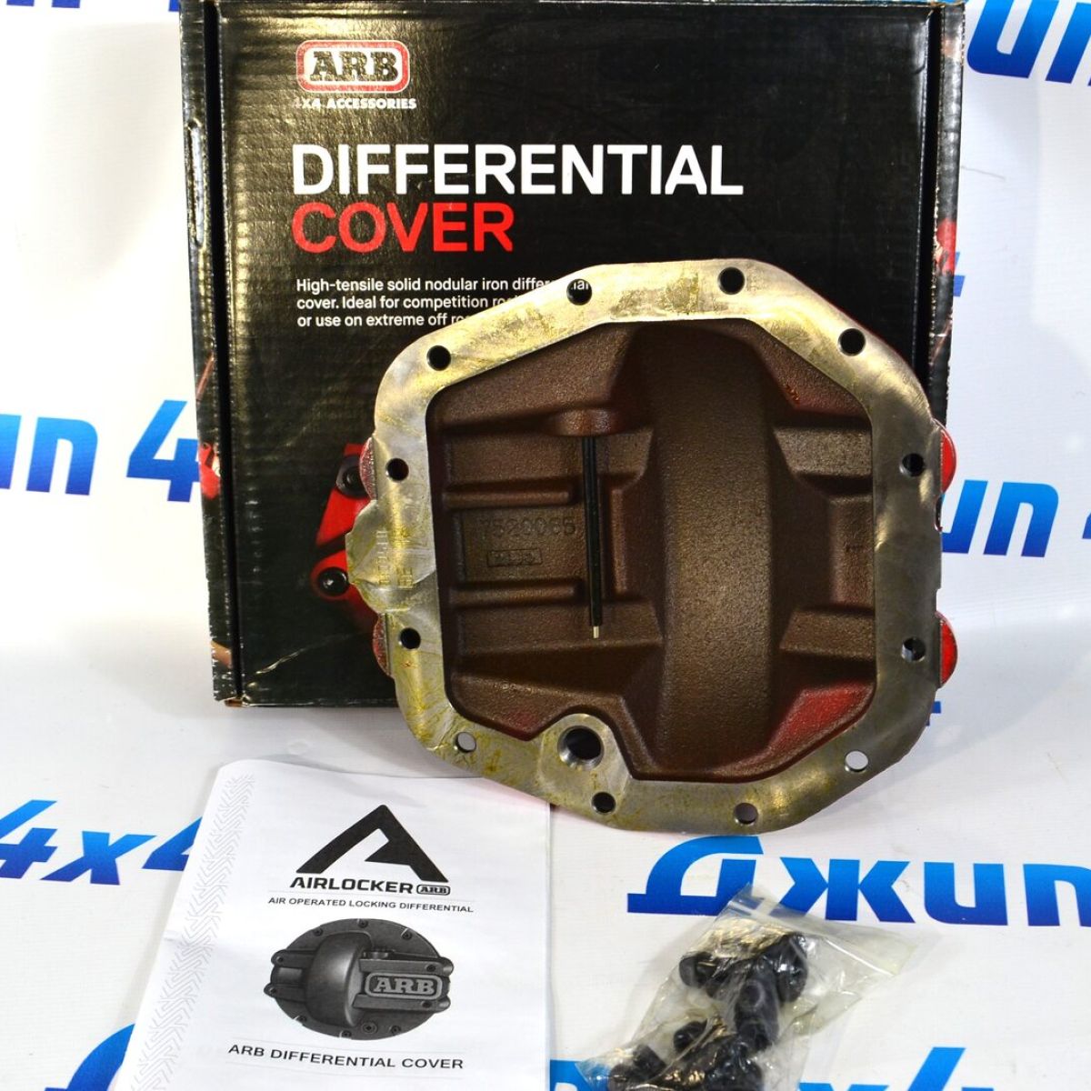 Крышка заднего дифференциала Jeep Wrangler Sahara/Sport JL (ARB/усиленная) 68393788AA