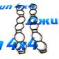Прокладка впускного коллектора (комплект 2 штуки) Jeep Grand Cherokee WK2/Dodge Ram 1500 V3.0CRD 68148135AA