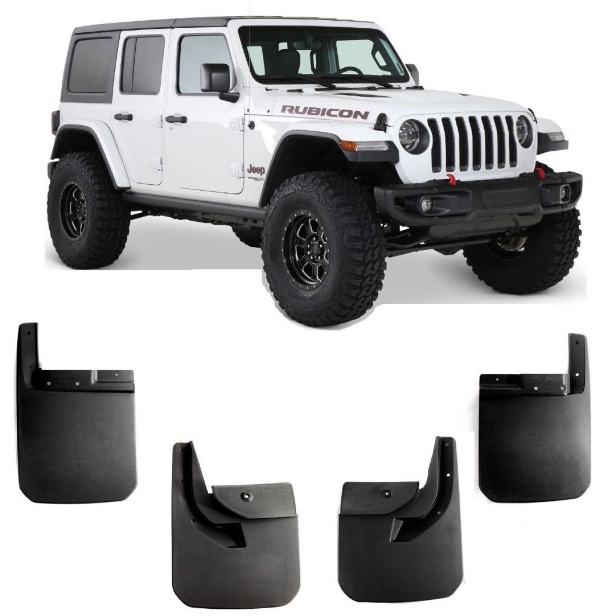 Брызговики Jeep Wrangler JL (комплект) 82215332AC
