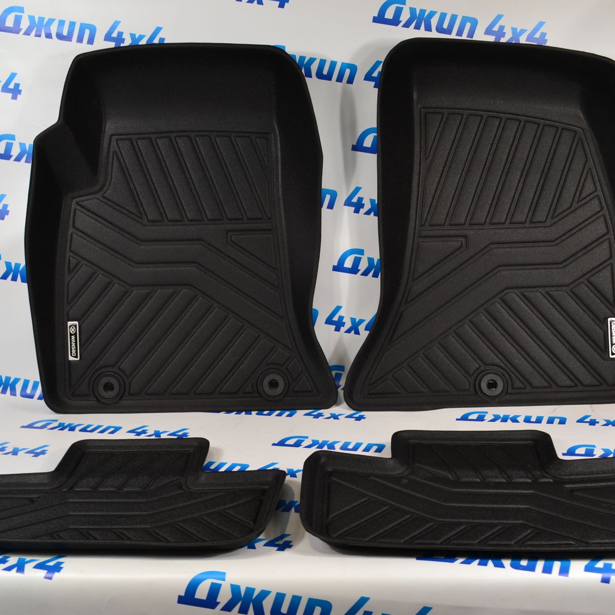 Коврики в салон 3D Dodge Challenger (комплект) YUS-FM-T004