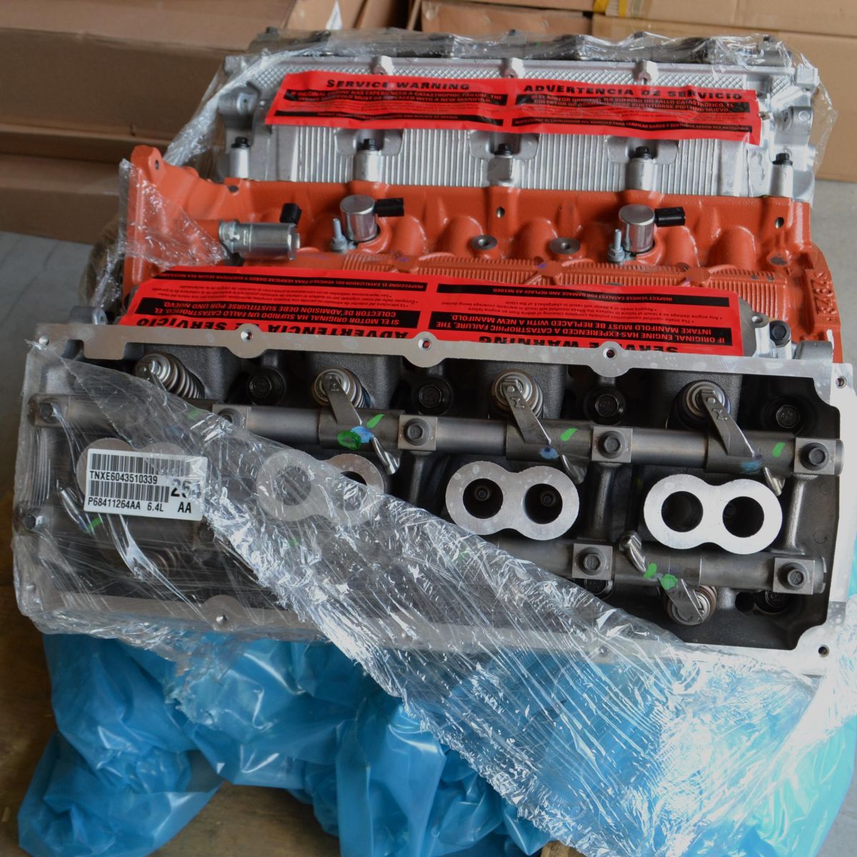 Двигатель в сборе Jeep/Dodge/Chrysler V6.4 Hemi 68411264AA