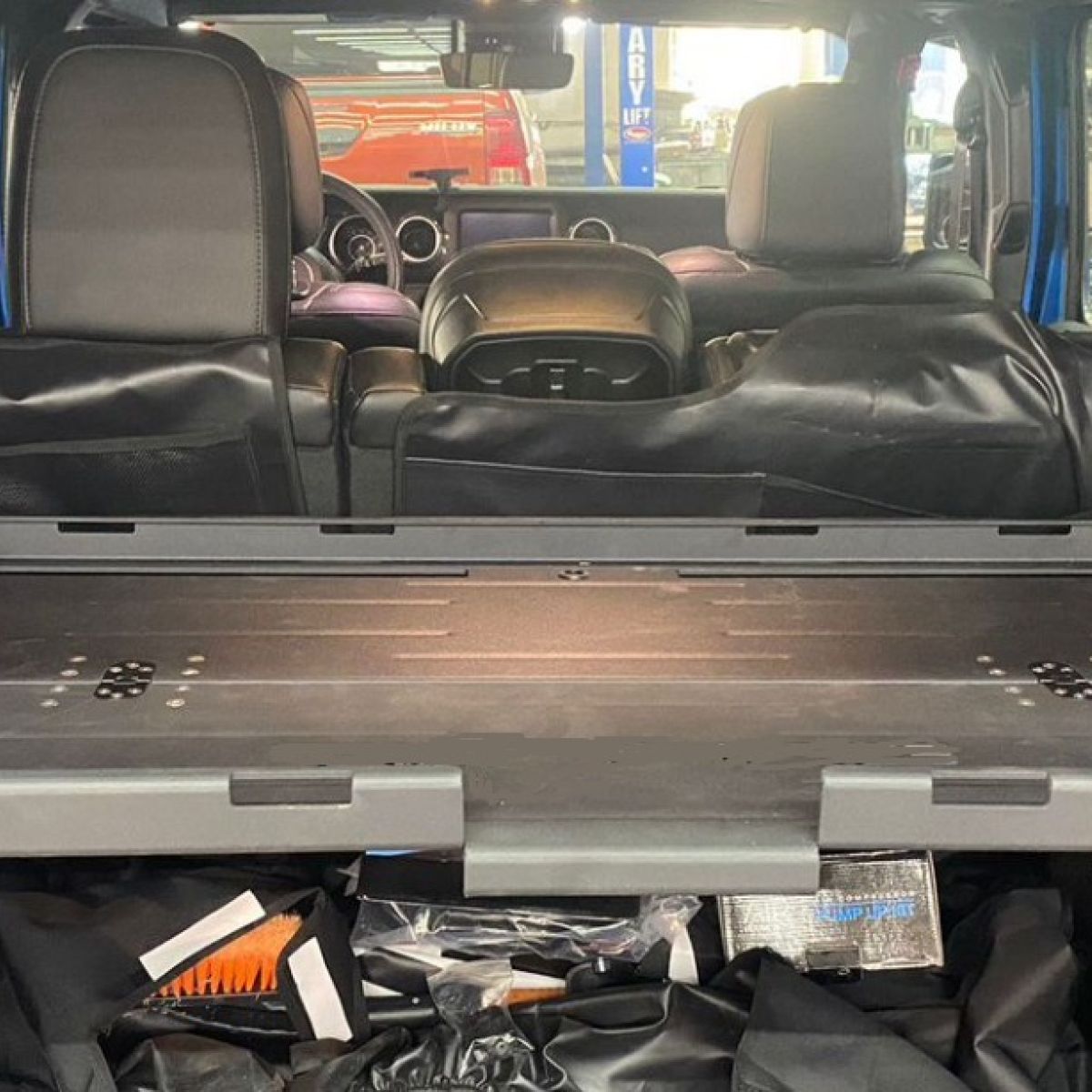 Полка в багажник с боковыми панелями Jeep Wrangler JL JEEP_JL