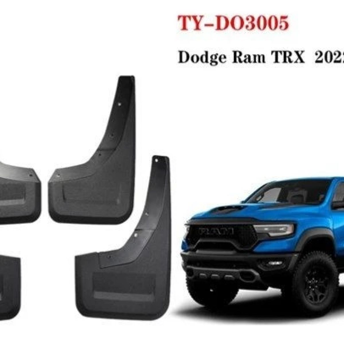 Брызговики Dodge Ram TRX (комплект) 82215489AD