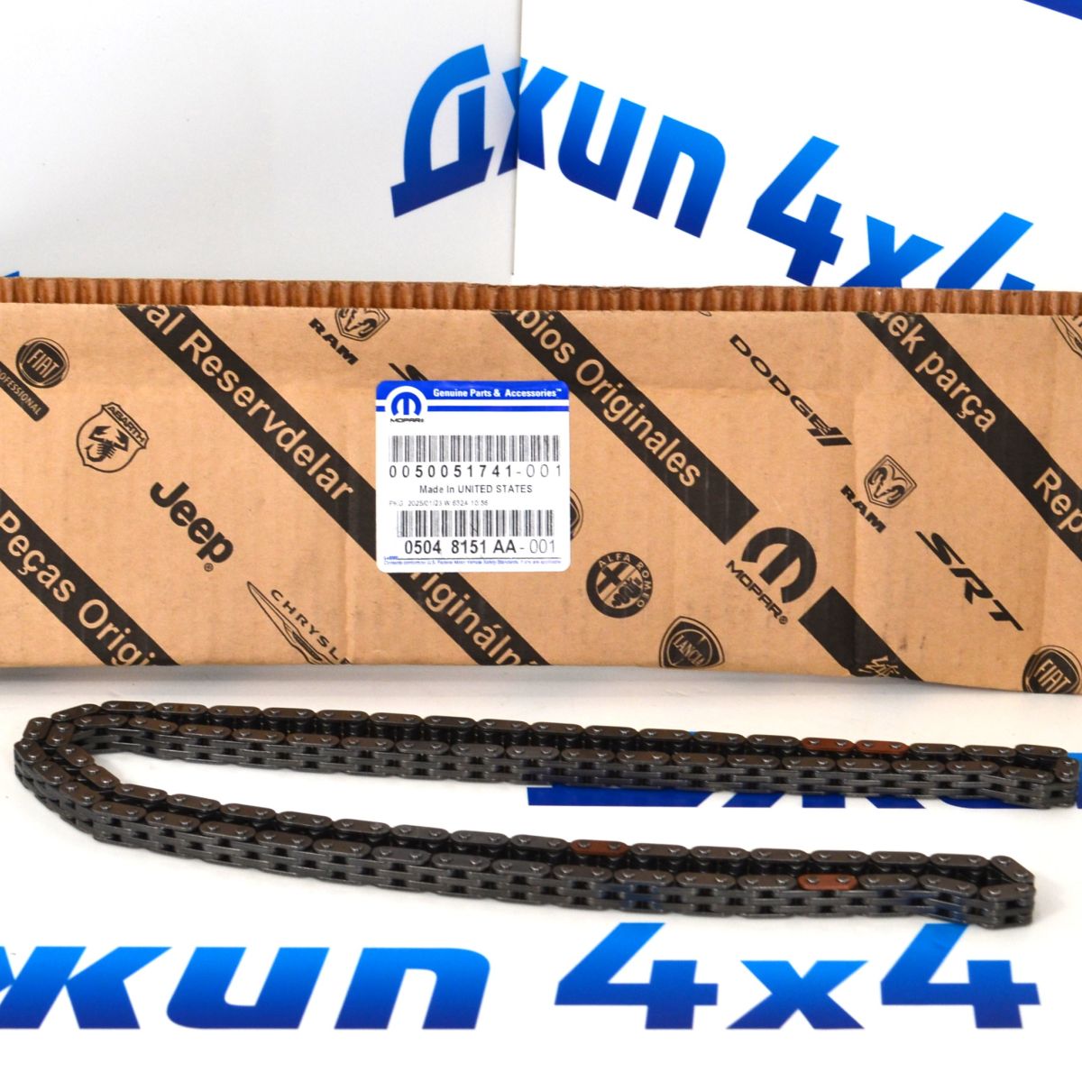 Цепь ГРМ Jeep Wrangler JL/Jeep Cherokee KL/Jeep Compass MP V2.0T 05048151AA