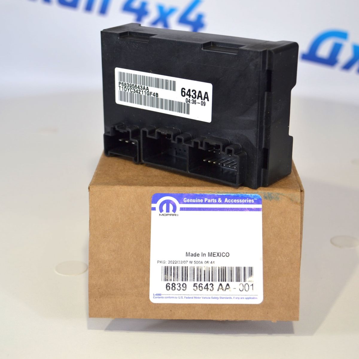 Блок управления РКПП Jeep Grand Cherokee WK2 68395643AA