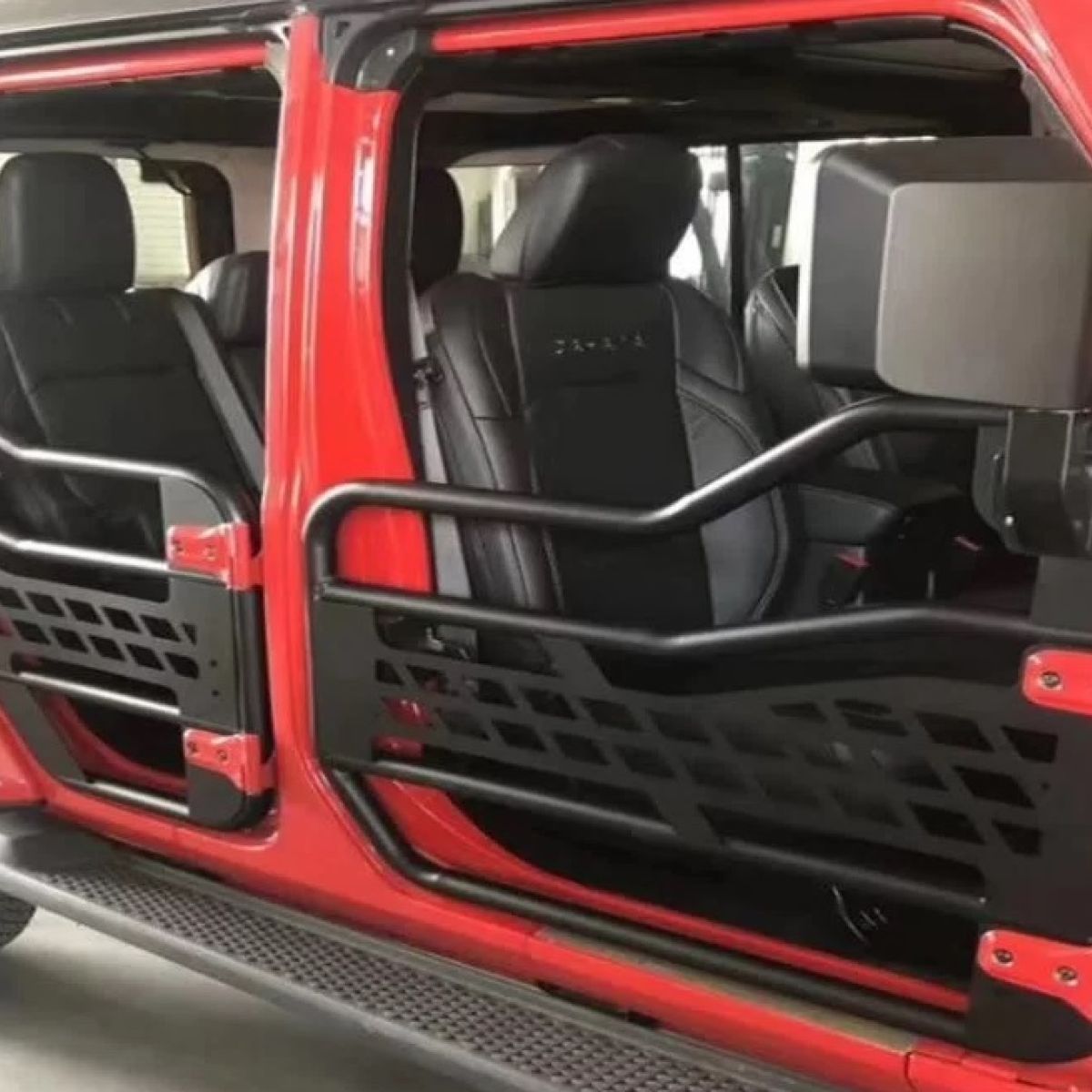 Полудвери металлические Jeep Wrangler JL 2018- 5 дверей