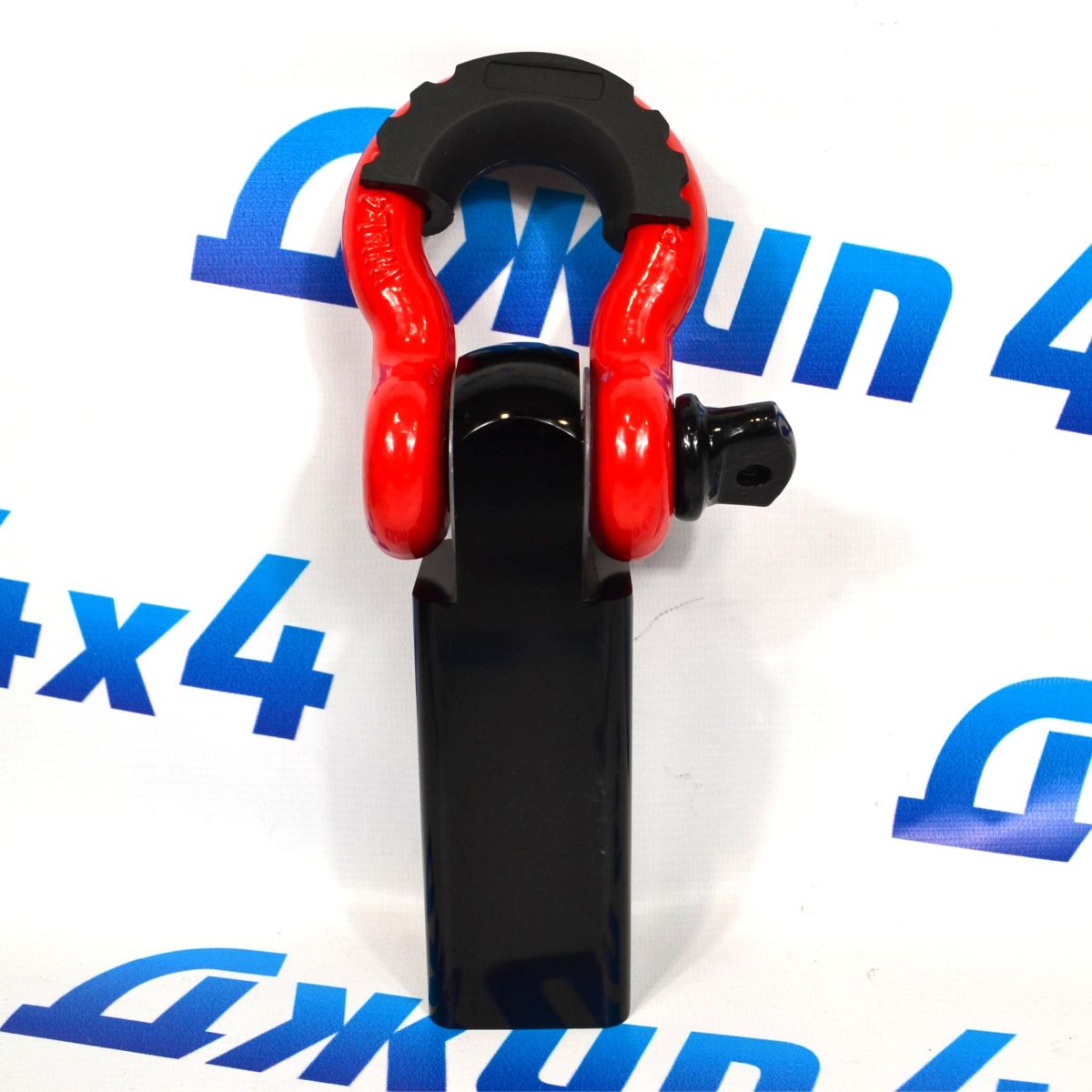 Шакл с кронштейном фаркопа под квадрат (чёрно-красный) 1344556