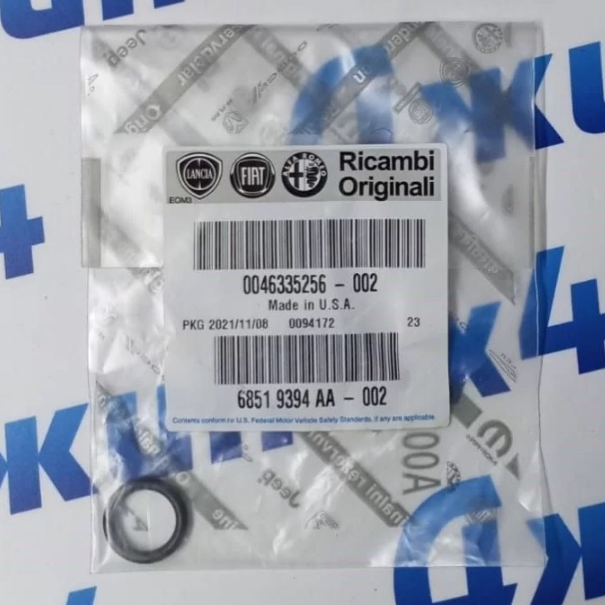 Кольцо уплотнительное Jeep Wrangler JL Dodge Ram 1500 DT V3.0CRD 2020-