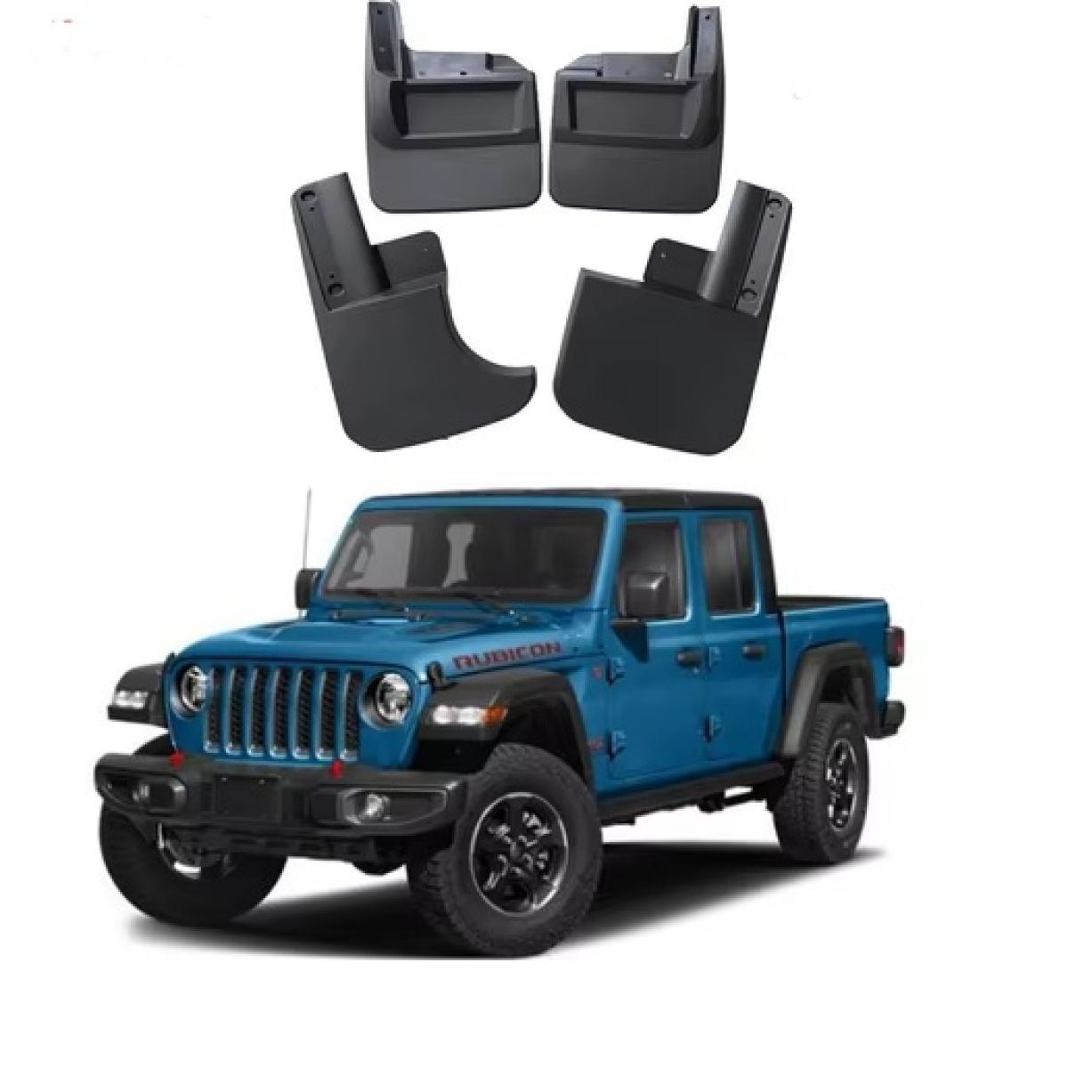 Комплект брызговиков Jeep Gladiator Rubicon 2022-