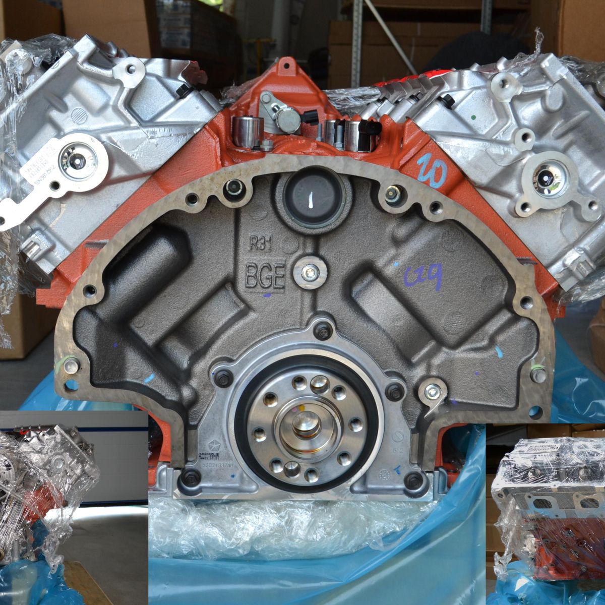 Двигатель в сборе Jeep/Dodge/Chrysler V6.4 Hemi 68411264AA