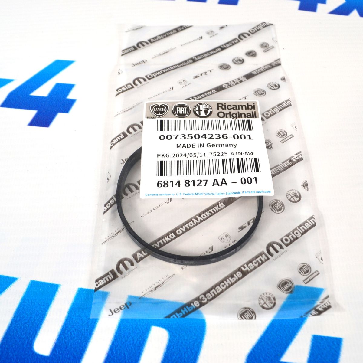 Кольцо уплотнительное дроссельной заслонкой Jeep Grand Cherokee V3.0CRD 68148127AA