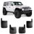 Брызговики Jeep Wrangler JL (комплект) 82215332AC