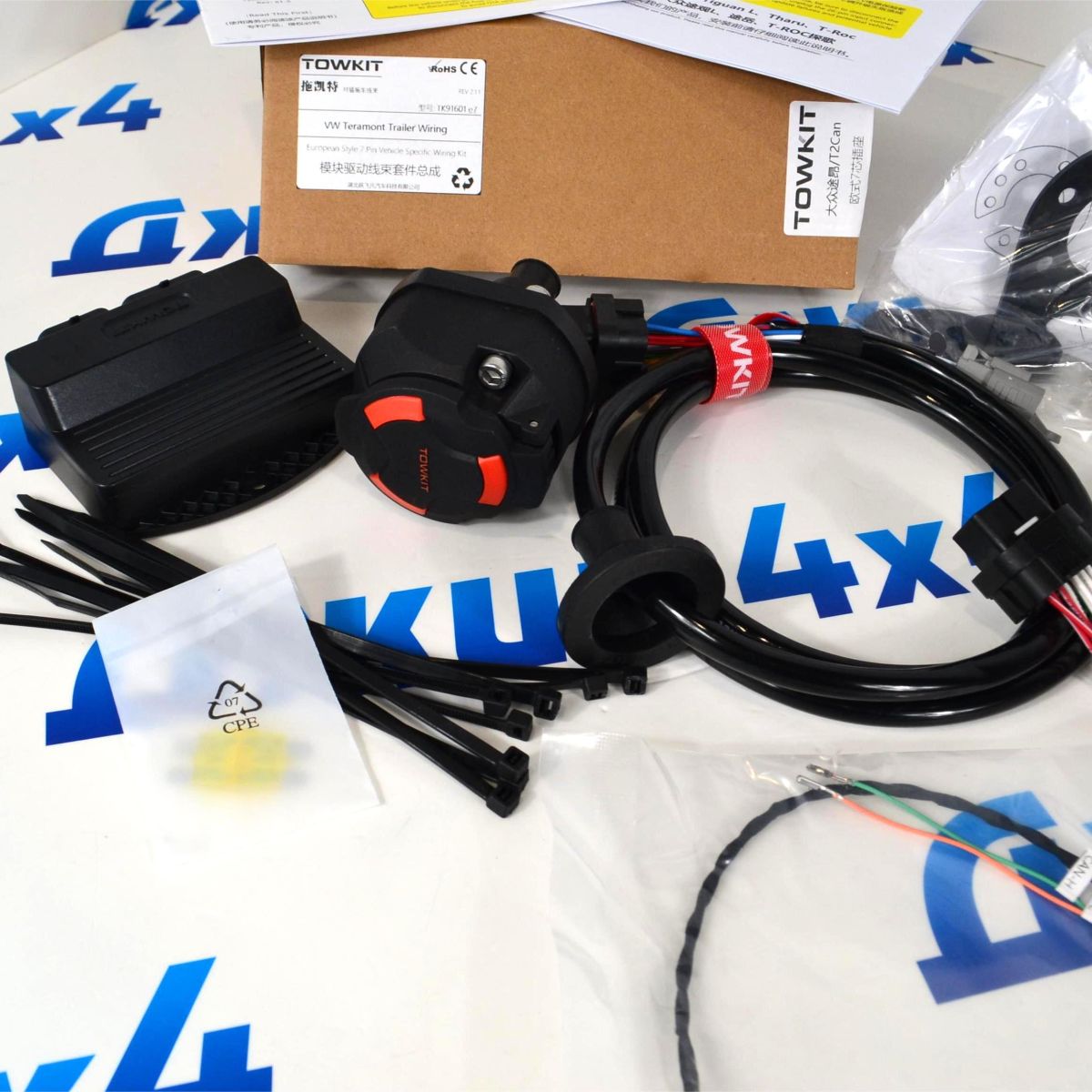 Проводка фаркопа для Volkswagen Teramont TK91601