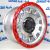 Диск колёсный 8.5J R17 ET-10 5*127 DIA71.5 /SMF+Red Lip+chrome Rivets Jeep F1169