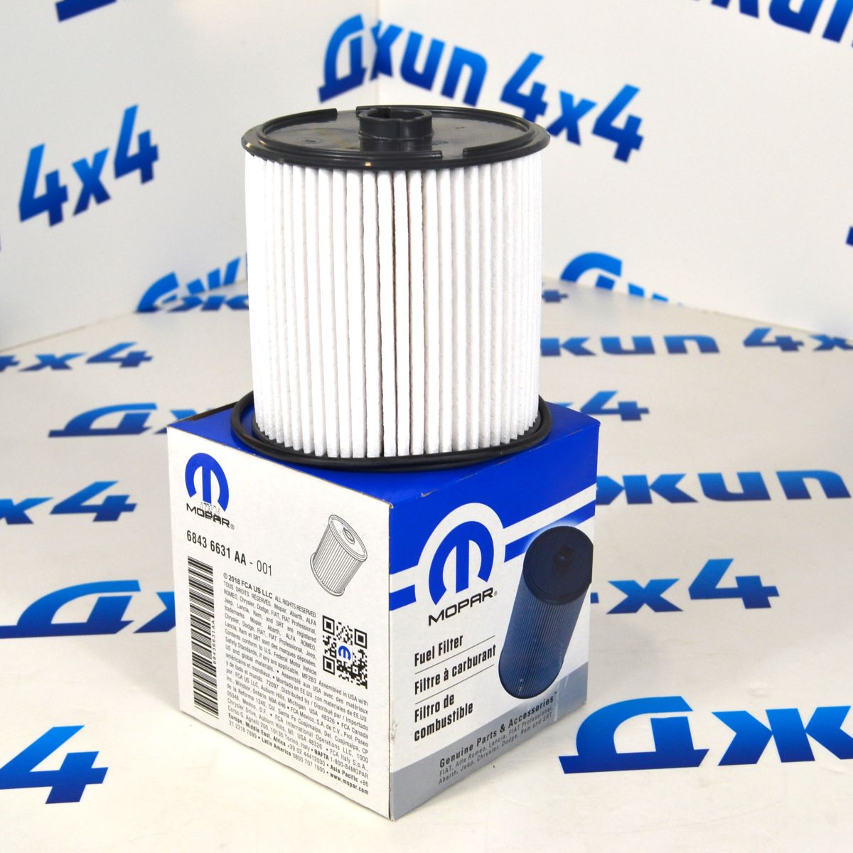 Фильтр топливный Dodge Ram 1500 DT/Jeep Wrangler JL/Jeep Gladiator JL V3.0CRD  (картридж) 68436631AA