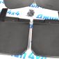Брызговики Jeep Wrangler JL (комплект) 82215332AC
