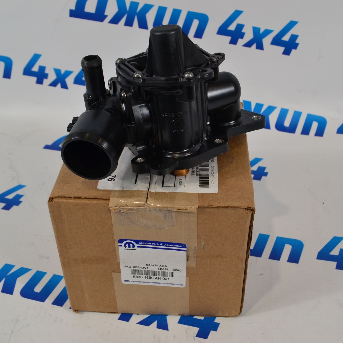 Корпус термостата с термостатом Jeep Wagoneer WS Dodge Ram 1500 DT V3.0 Petrol 68361650AH