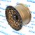 Диск колёсный Bronze+Matt black lip R17x9/ET0/5x127/DIA71.5 (комплект 5 штук) TXT018