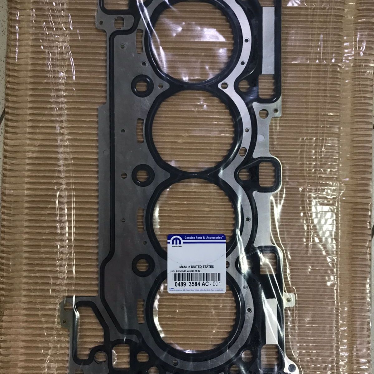 Прокладка головки блока цилиндров Jeep Wrangler JL V2.0T Petrol 2018-