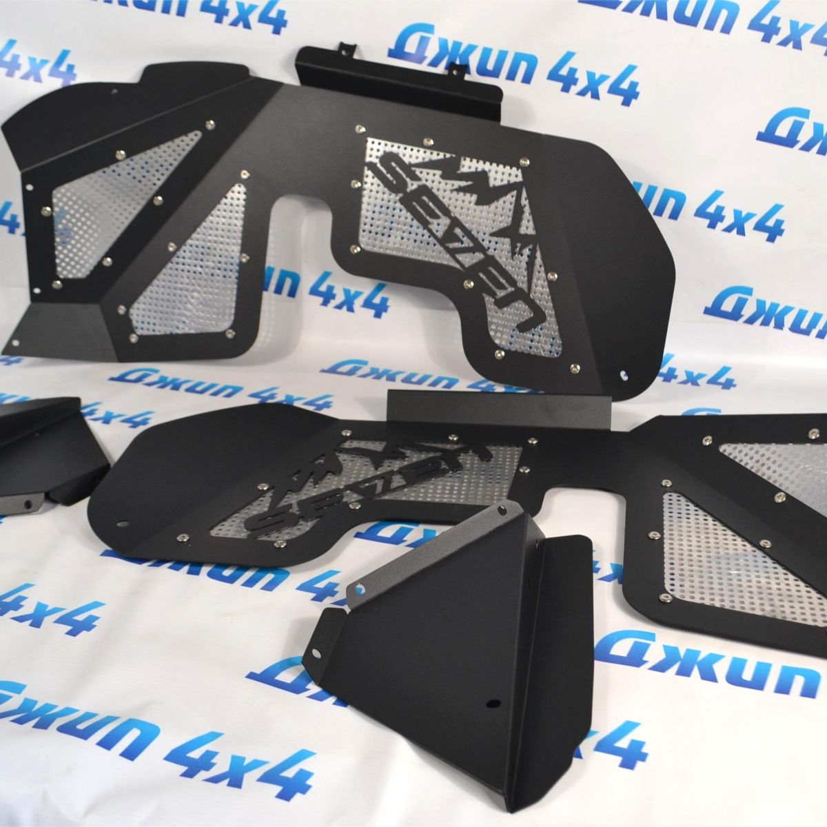 Подкрылки Jeep Wrangler JL (алюминиевые с подсветкой/комплект) 68270814AD