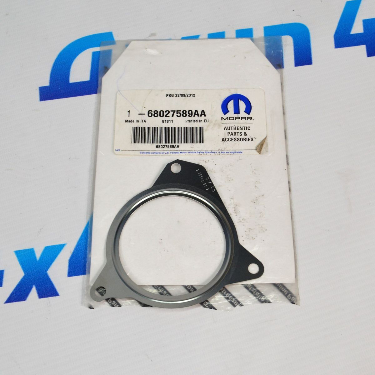 Прокладка клапана EGR Jeep/Dodge/Chrysler V2.8CRD 68027589AA