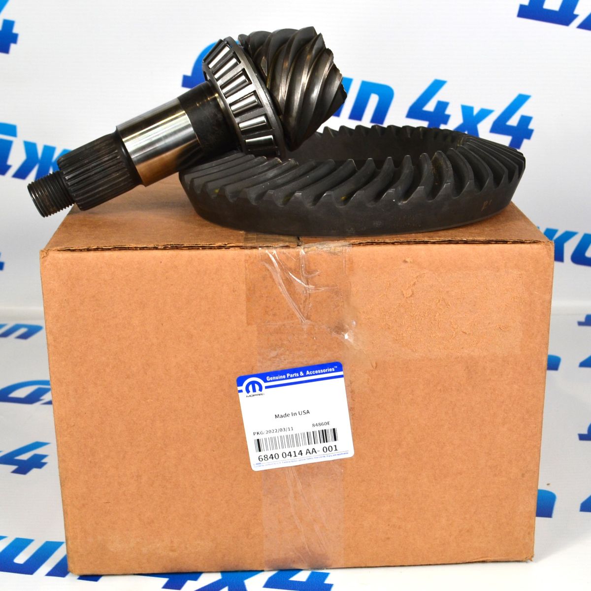 Главная пара переднего редуктора Jeep Wrangler JL/Jeep Gladiator 68400414AA