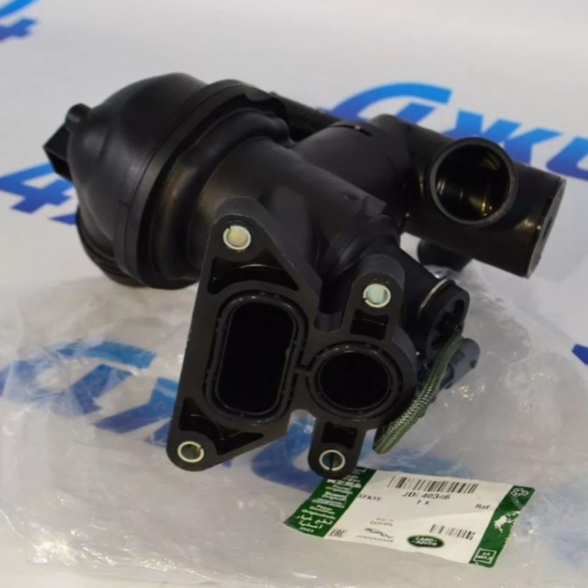 Корпус термостата с термостатом Land Rover Range Rover Jaguar V2.0TD JDE40346
