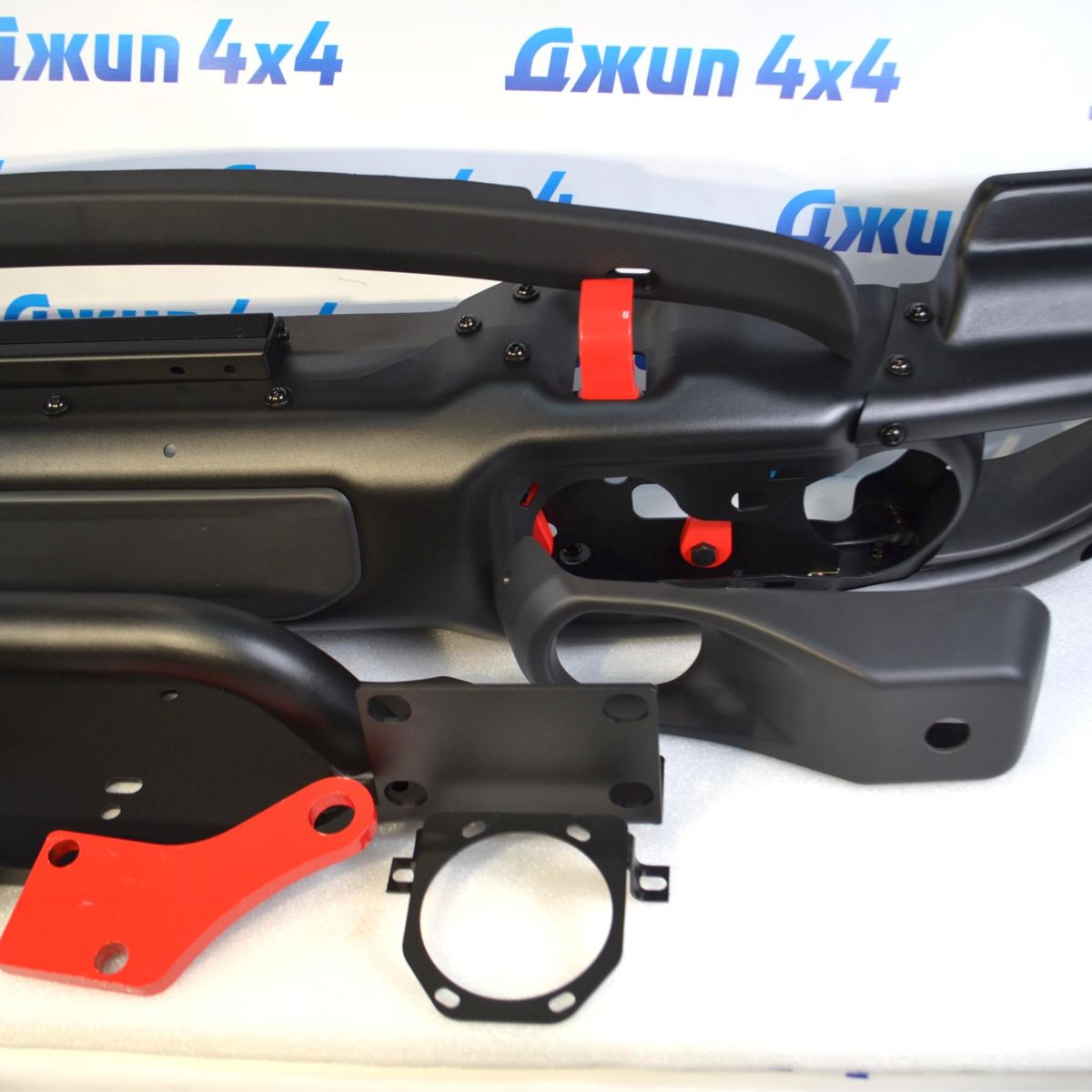 Бампер передний силовой Jeep Wrangler JL/Jeep Gladiator JT с уголками (алюминий) 82215121