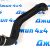 Патрубок интеркулера Jeep Grand Cherokee WK2 3.0CRD 52014833AB