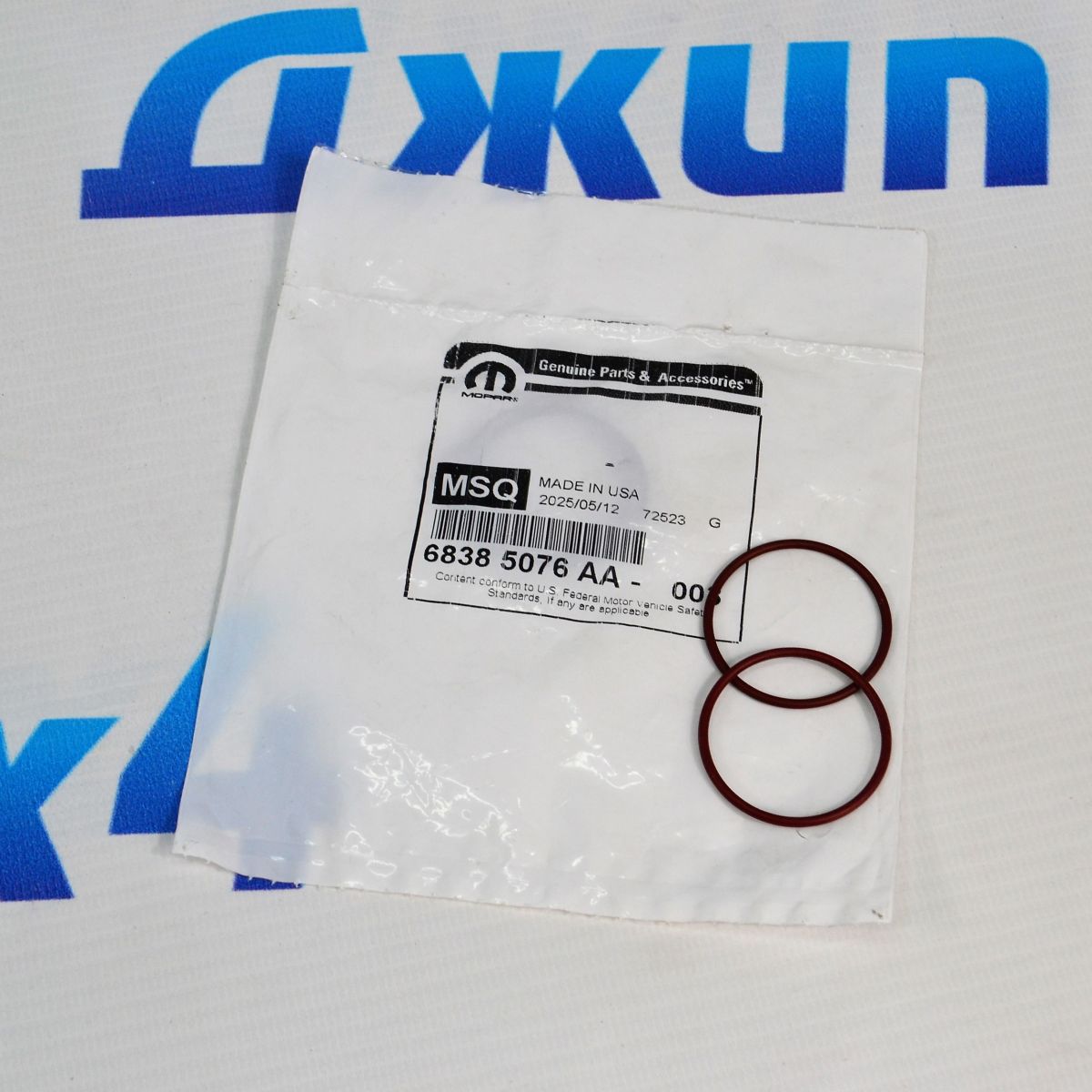 Кольцо уплотнительное клапана Jeep Cherokee KL/Jeep Compass MP/Jeep Grand Cherokee WL/Jeep Wrangler 68385076AA
