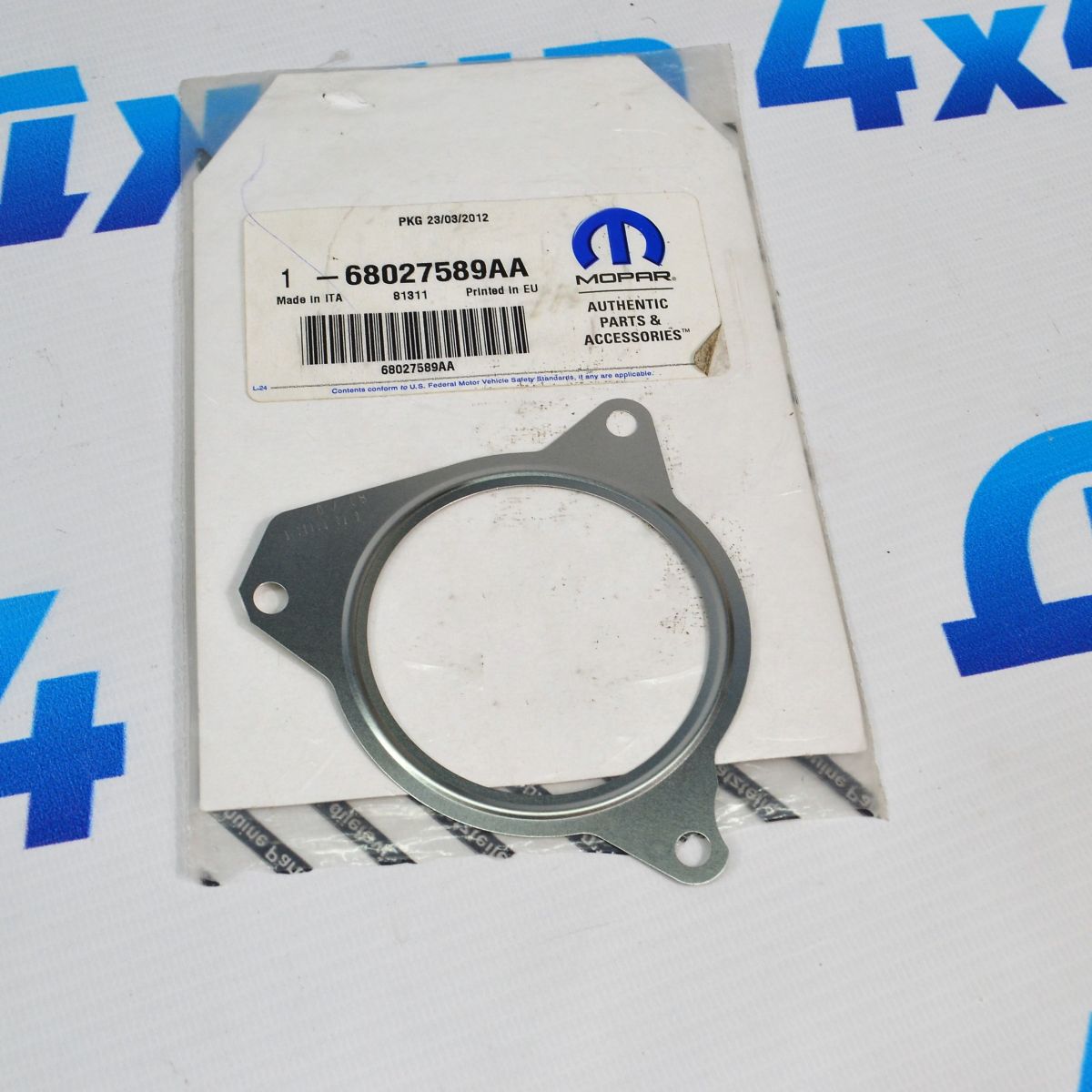 Прокладка клапана EGR Jeep/Dodge/Chrysler V2.8CRD 68027589AA